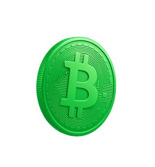 Drijvende kaart met een dataweergave van cryptomarktanalyses